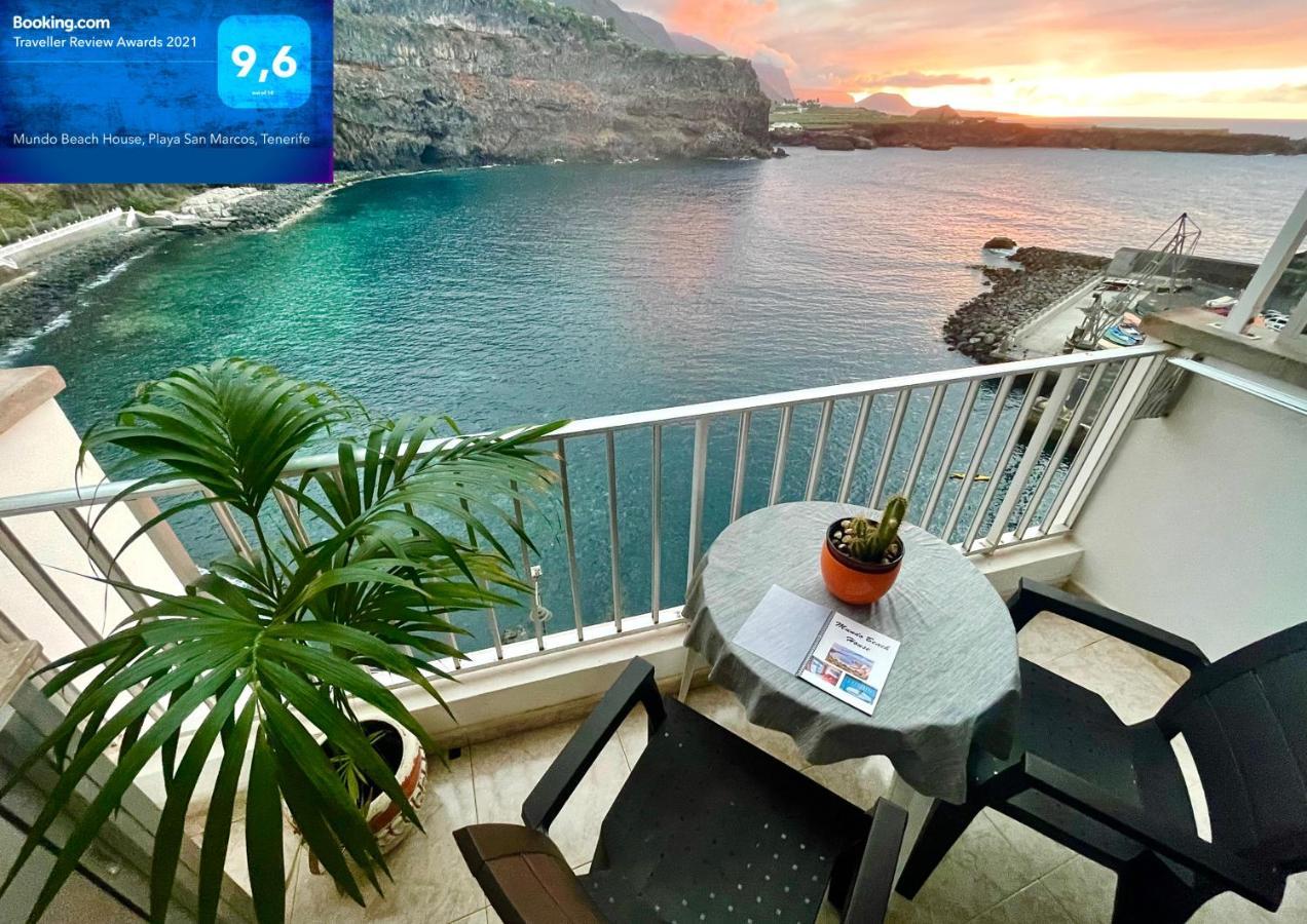 Mundo Beach House, Playa San Marcos, Tenerife Icod De Los Vinos Buitenkant foto