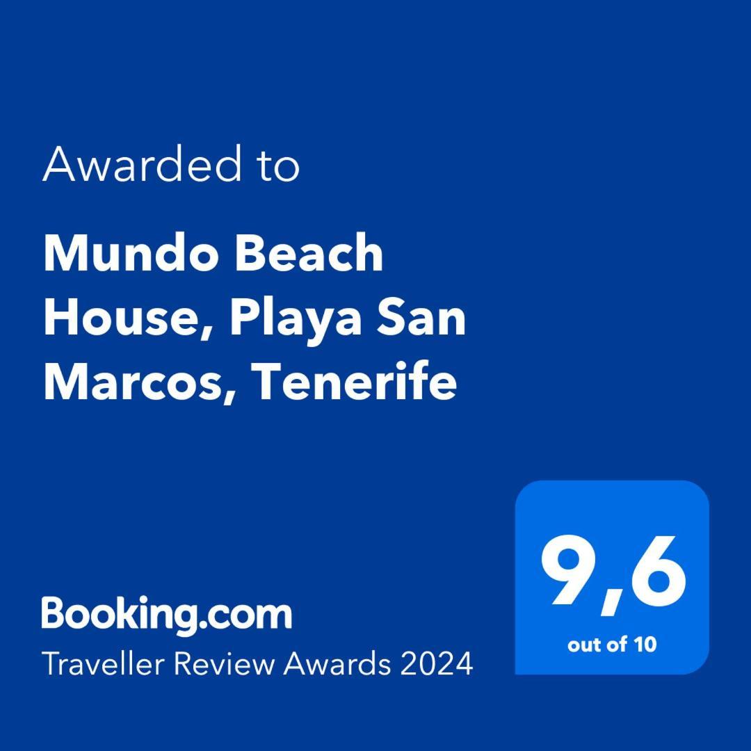 Mundo Beach House, Playa San Marcos, Tenerife Icod De Los Vinos Buitenkant foto